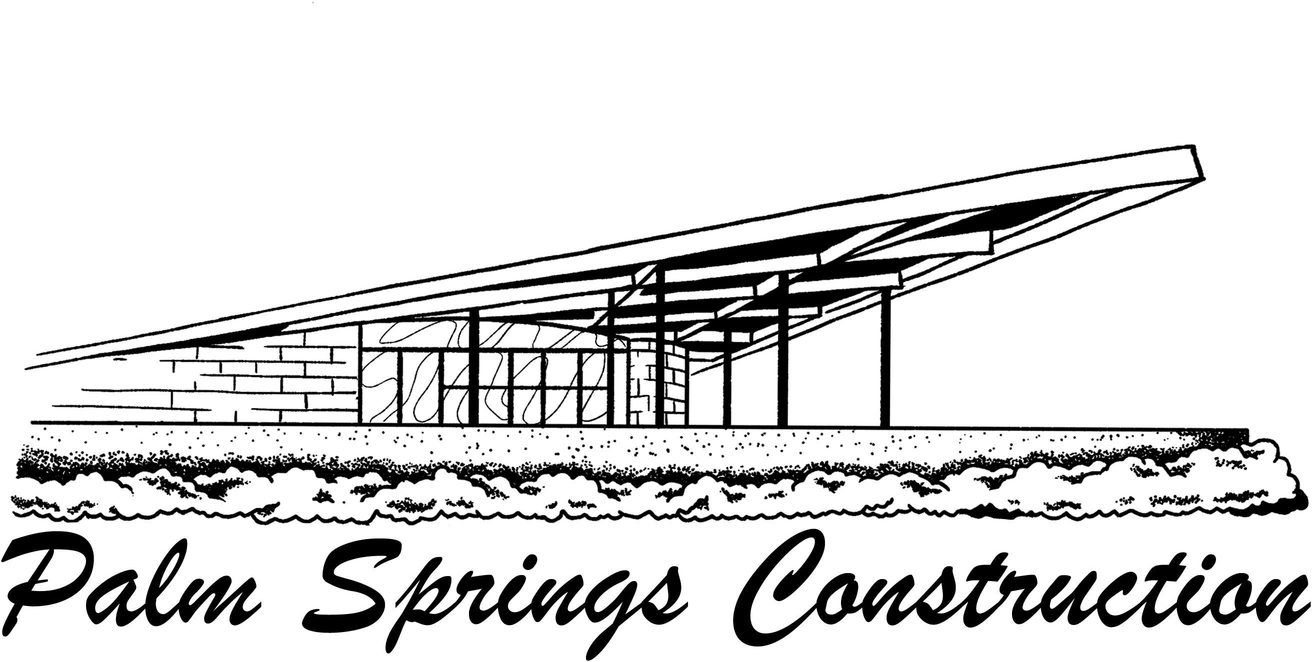 Palm Springs Construction Logo